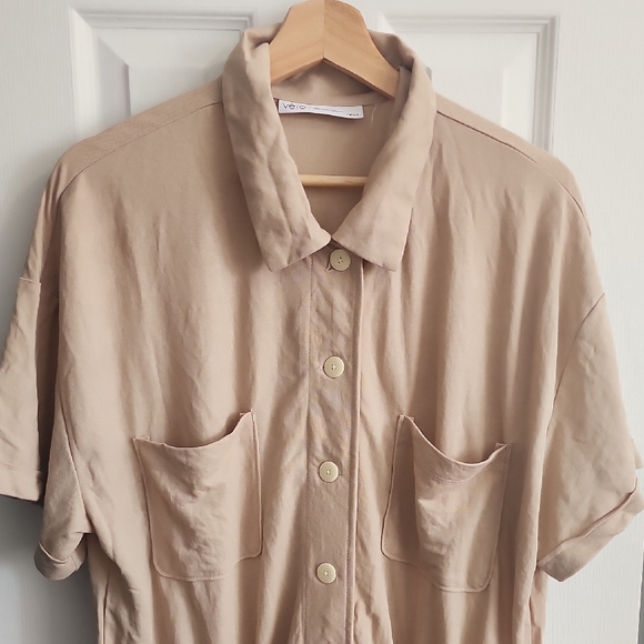 Safari Button-Up Romper - Picture 4 of 10